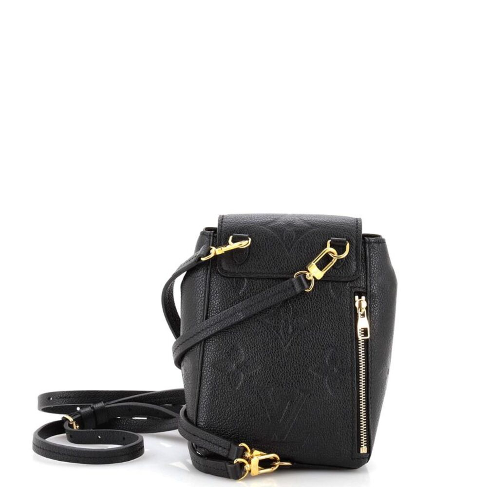 Louis Vuitton Black Leather Backpack - Picture 3 of 8